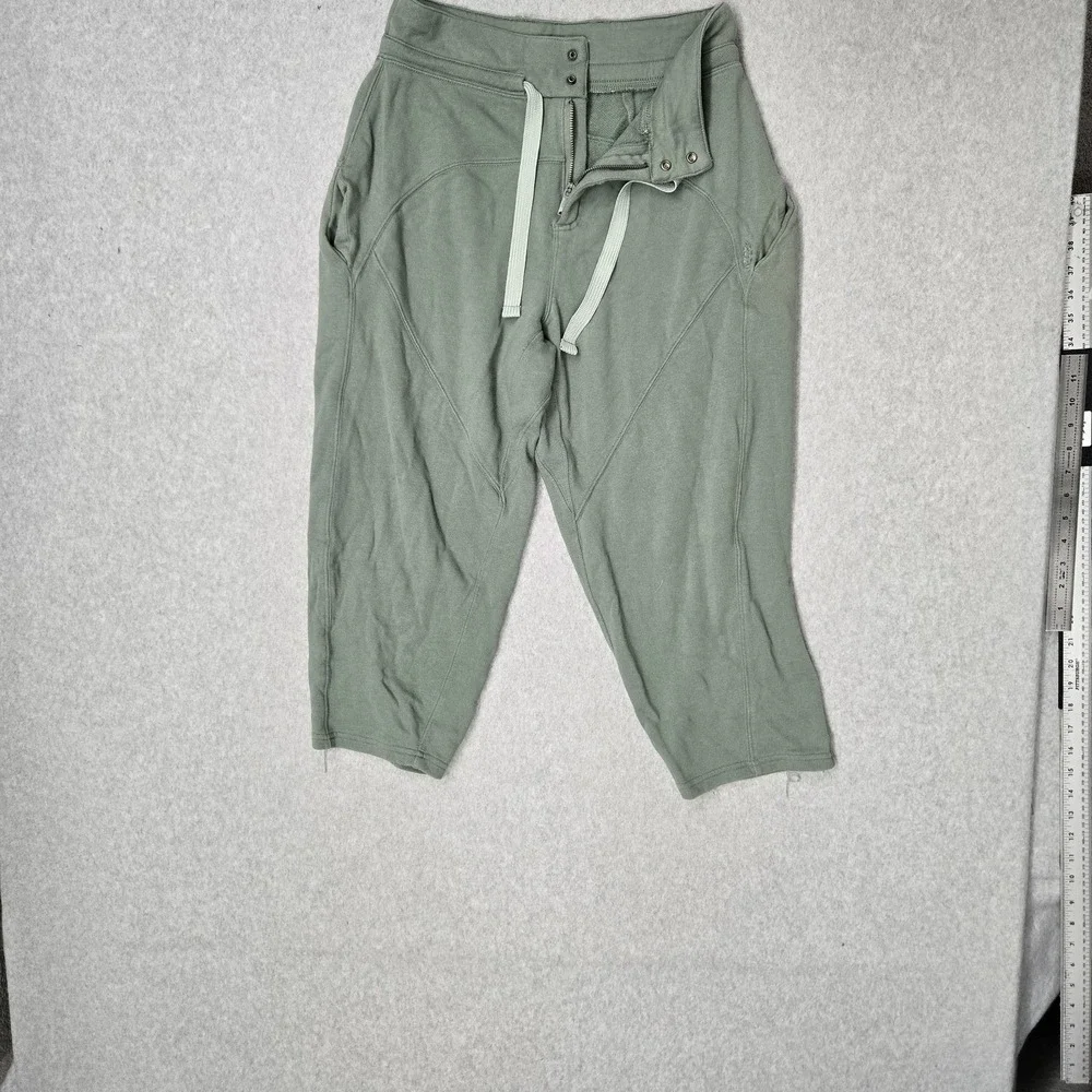 FP Movement Women Activewear Pants M Green Sweatpants Summit Scout 22